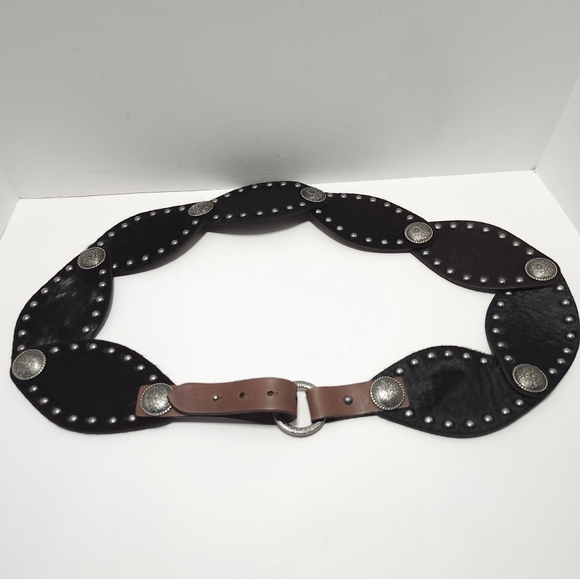 Idyllwind Accessories - Idyllwind Miranda Lambert Womens Western Belt Size XL Del Rio Concho Calf Hair